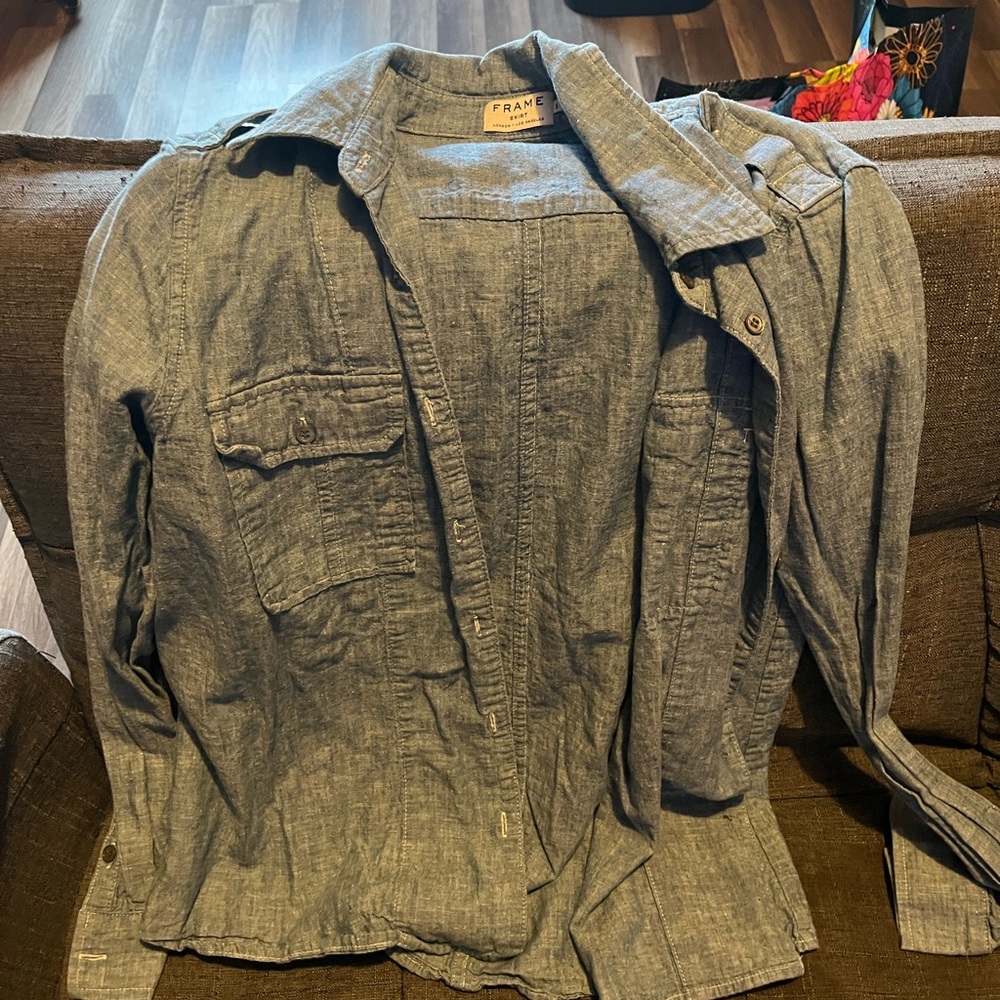 FRAME button up shirt